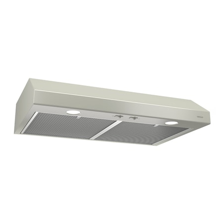 Broan-Nutone Glacier 36-Inch Under-Cabinet Convertible Range Hood with 300 Max Blower CFM in Bisque BCSD136BC